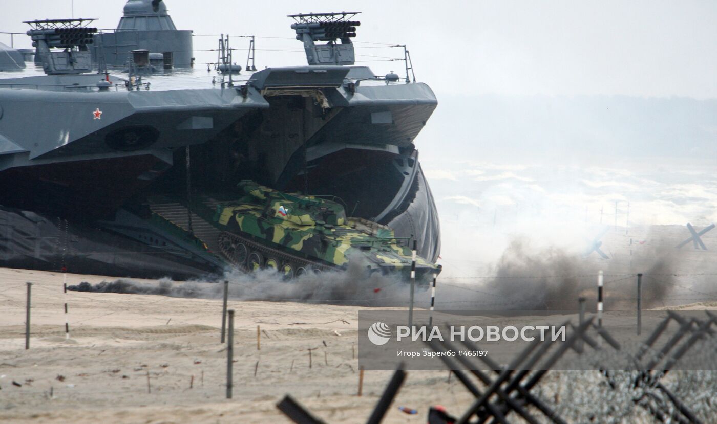 Учения "Запад-2009" в Калининградской области