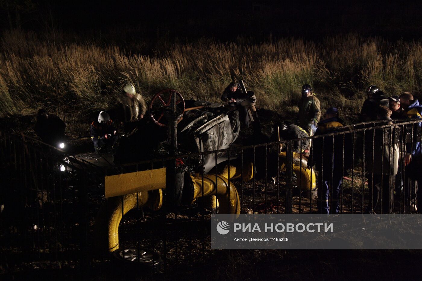 Взрыв магистрального газопровода на Новорижском шоссе