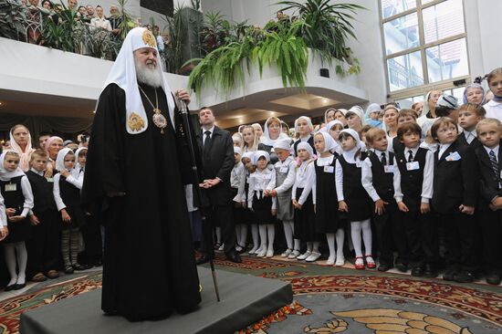 Патриарх Московский и Всея Руси Кирилл посетил Белоруссию
