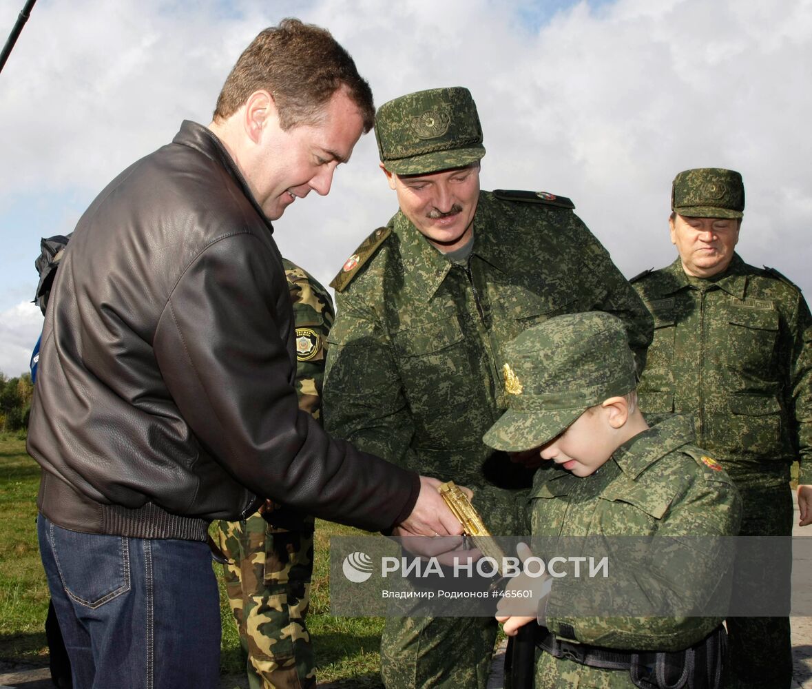 Рабочий визит президента РФ в Белоруссию