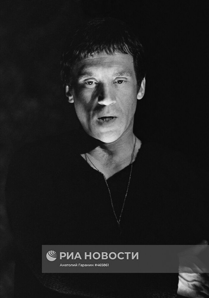 Артист Театра на Таганке Владимир Высоцкий