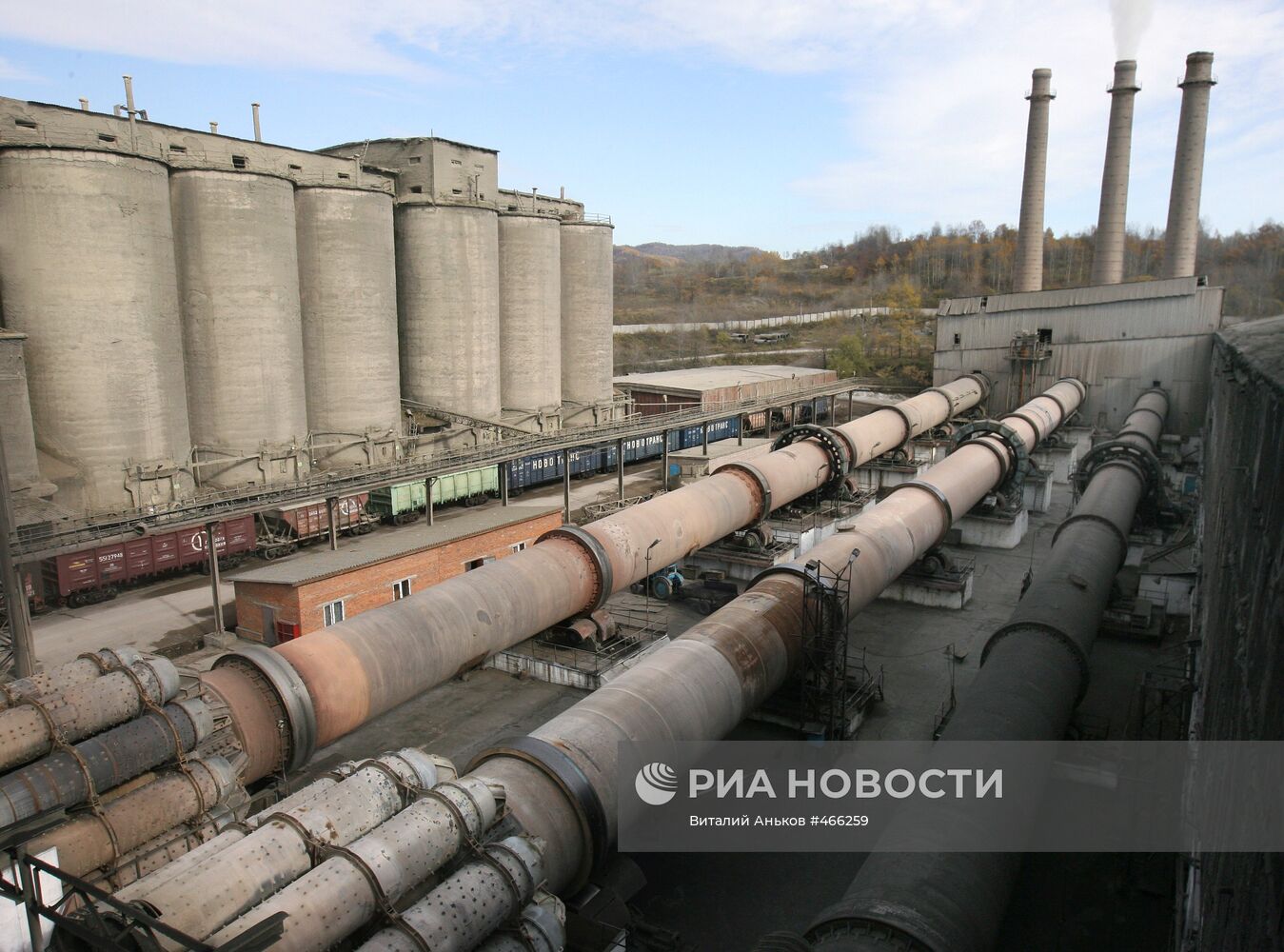 ОАО "Теплоозерский цементный завод" под Биробиджаном