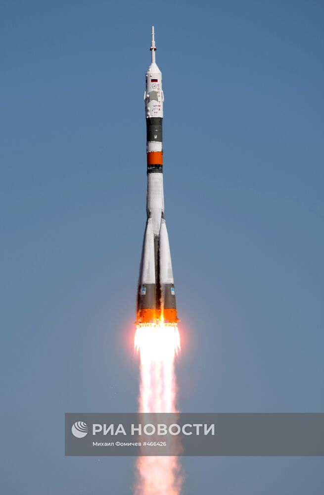 Старт космического корабля "Союз ТМА-16"