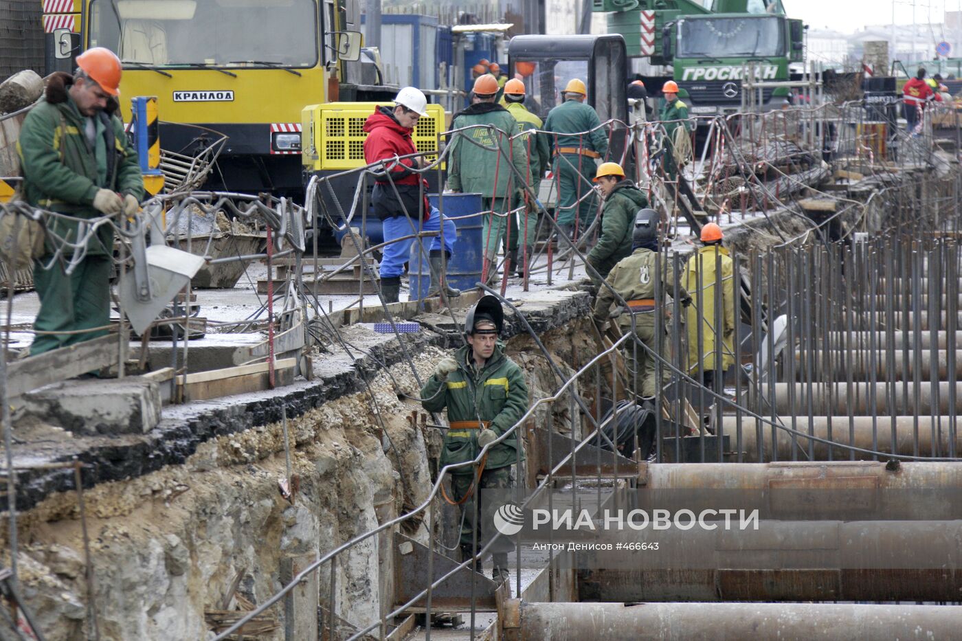 Строительство автомобильной развязки