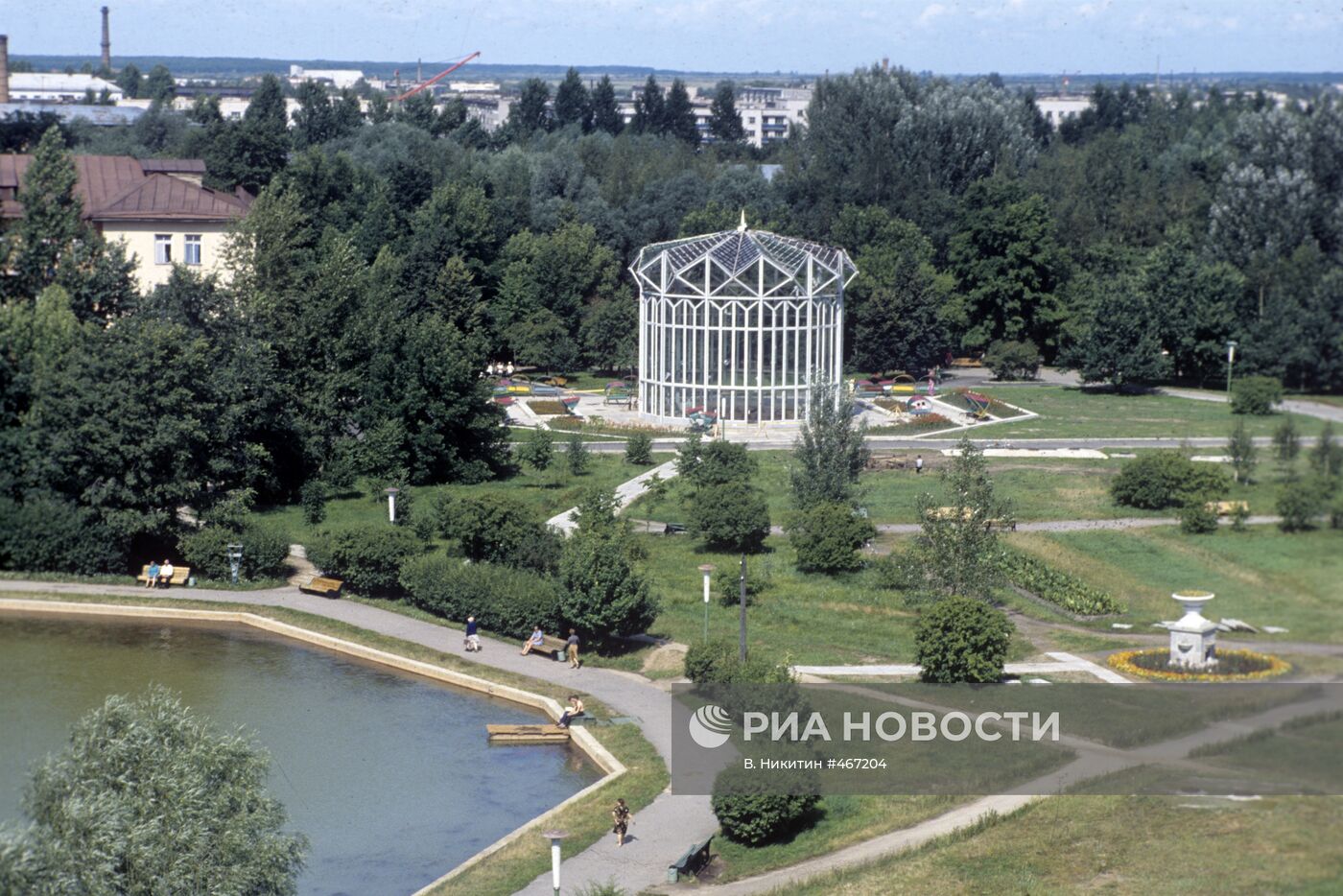 Муравьевский фонтан в Старой Руссе