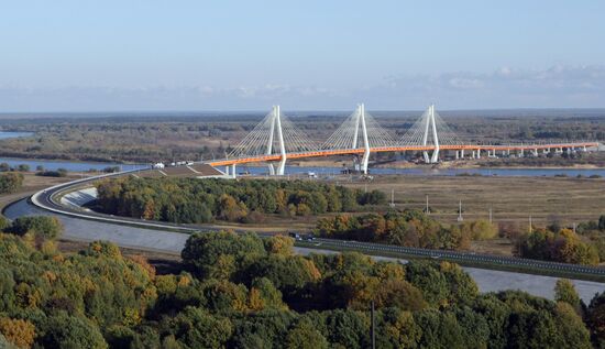 В Муроме открыт новый мост через Оку
