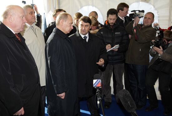 Премьер-министр РФ Владимир Путин посетил Муром