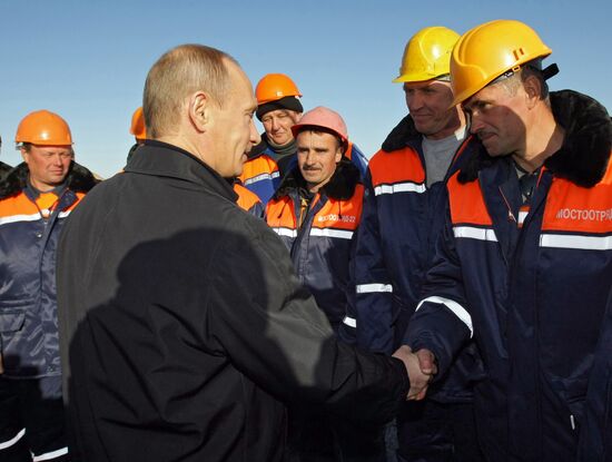 Премьер-министр РФ Владимир Путин посетил Муром