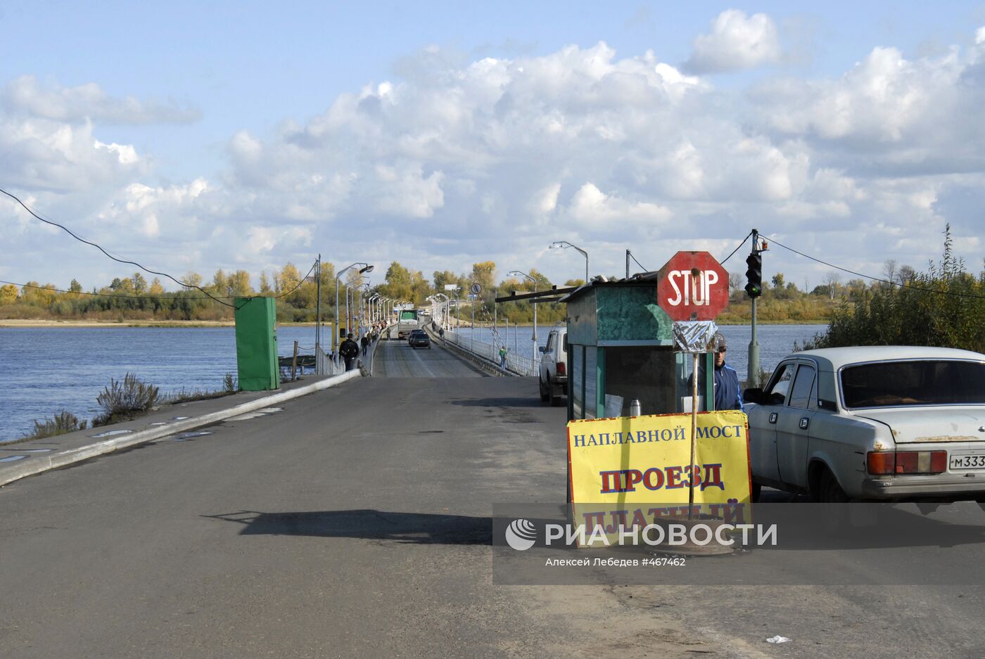 Старый мост через Оку в Муроме