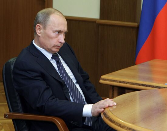 Встреча В. Путина с Н. Виноградовым