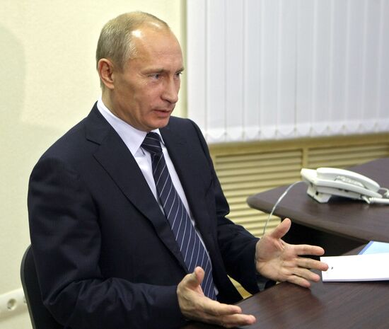 В.Путин провел прием в Общественной приемной ЕР