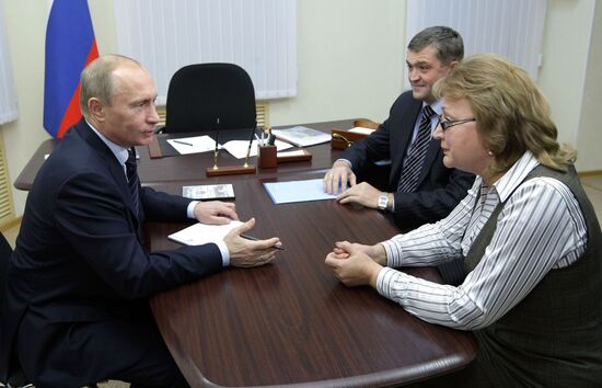 В.Путин провел прием в Общественной приемной ЕР