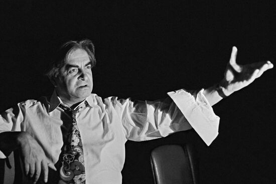 Художественный руководитель Театра на Таганке Юрий Любимов