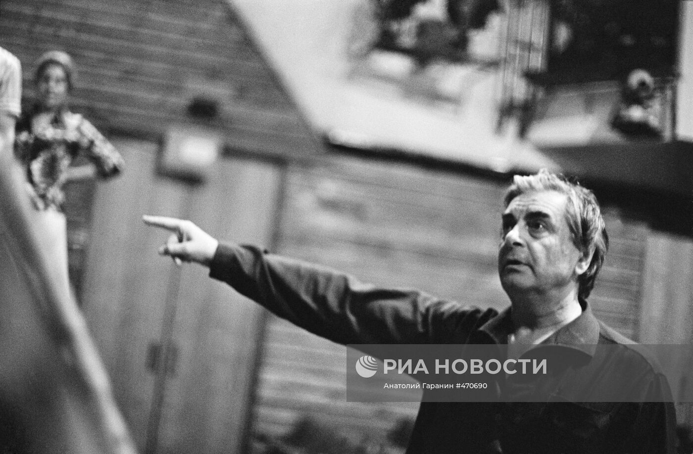 Художественный руководитель Театра на Таганке Юрий Любимов