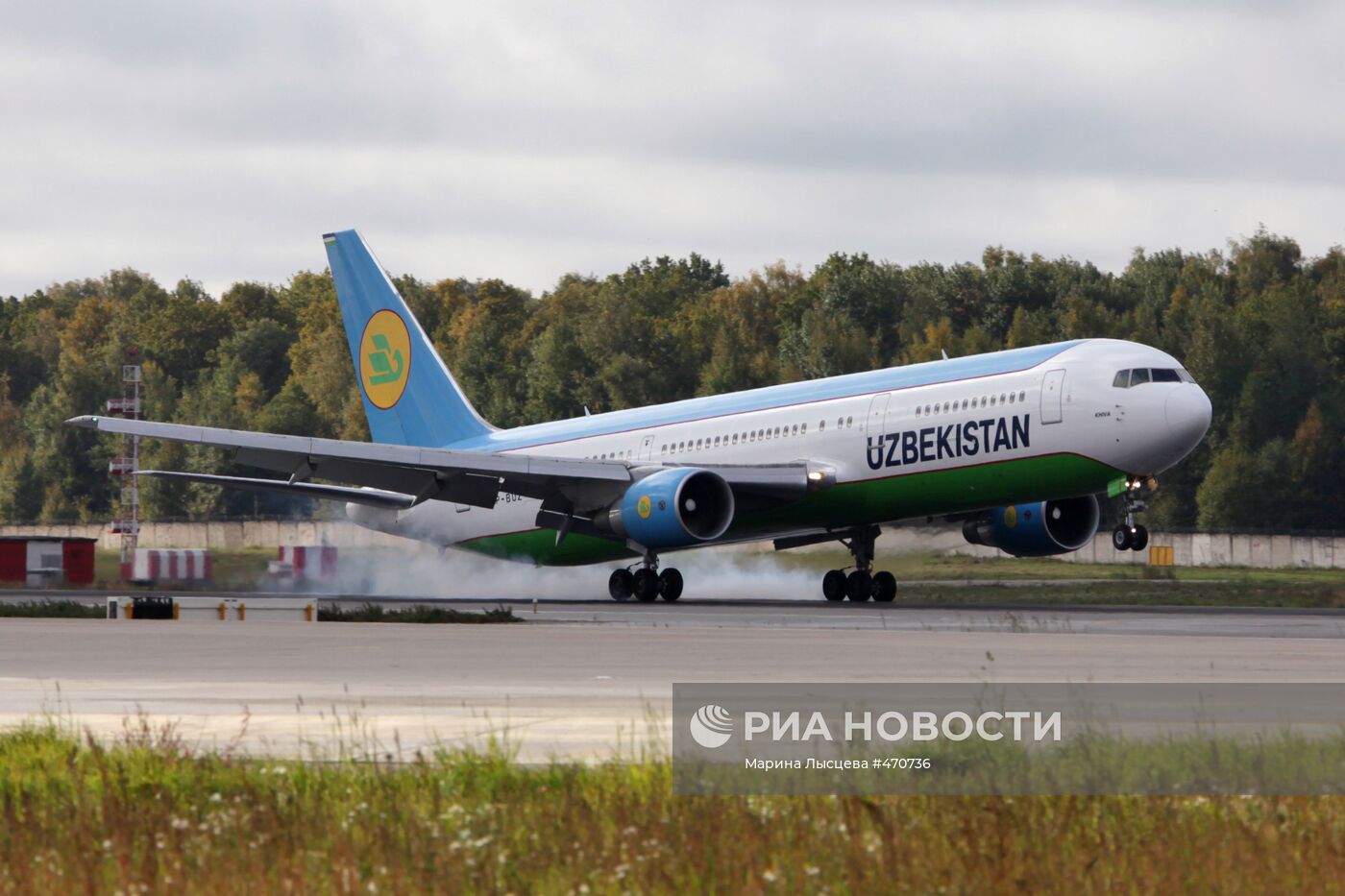 Боинг-767 авиакомпании Uzbekistan Airways