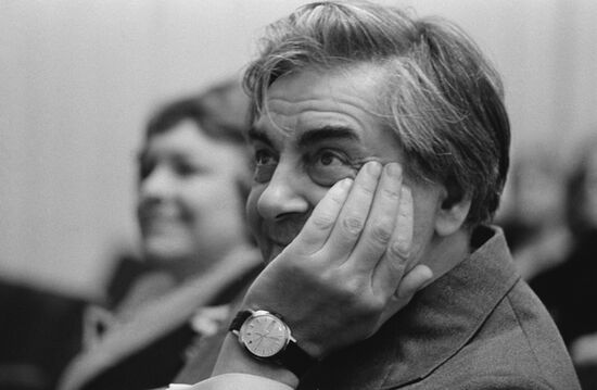 Художественный руководитель Театра на Таганке Юрий Любимов