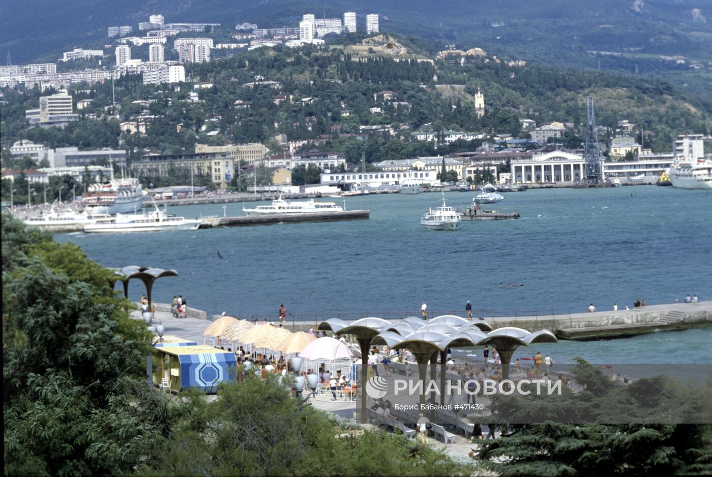 Панорама города Ялты