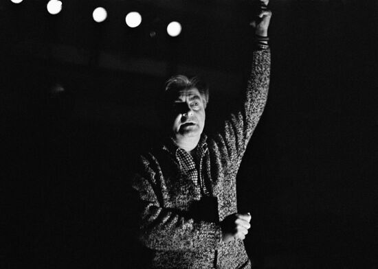 Художественный руководитель Театра на Таганке Юрий Любимов