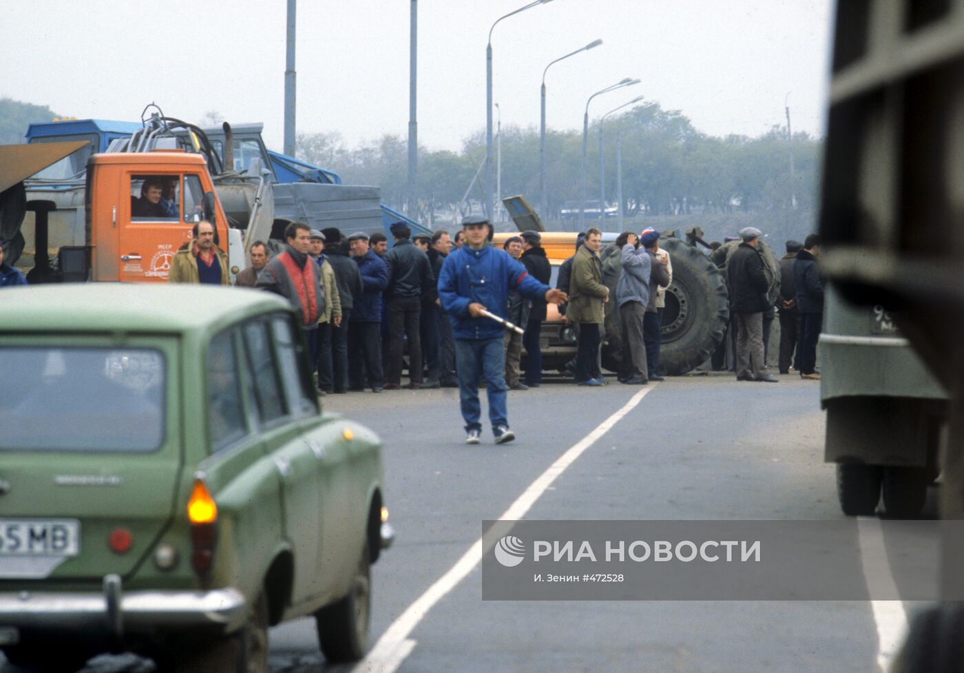 На пограничном мосту через Днестр