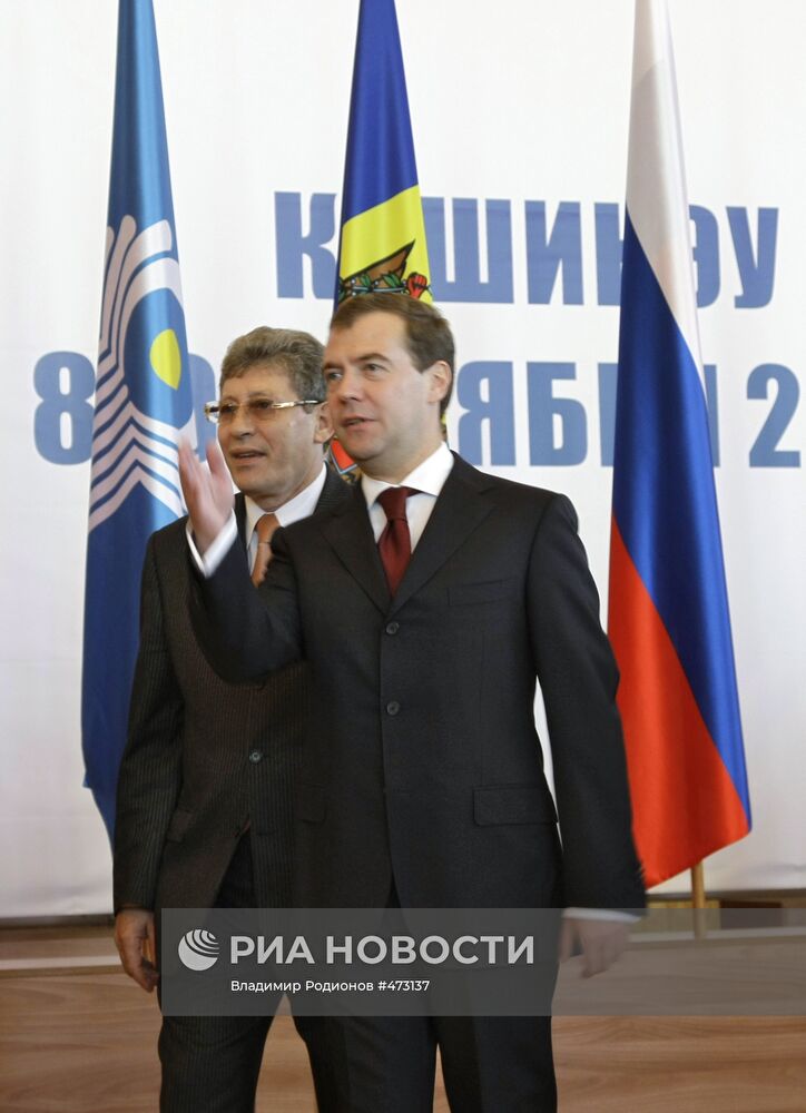 Д.Медведев на саммите СНГ