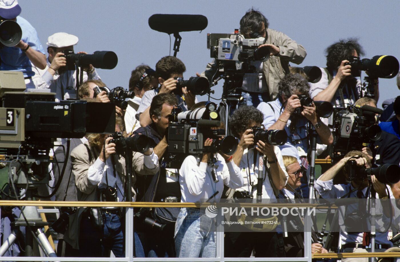 Визит в СССР Президента США Рейгана с супругой
