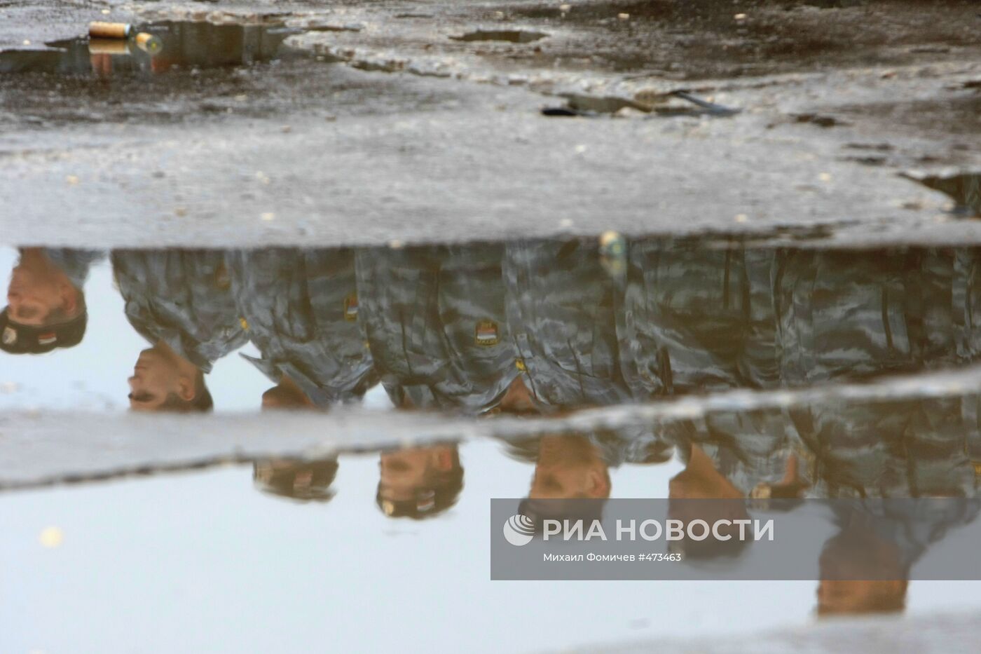Учения отрядов ОМОН и ОМОСН