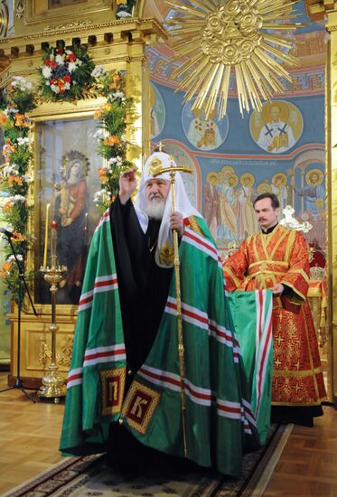 Визит Патриарха Кирилла в Петербургскую духовную академию