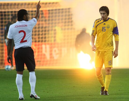 Футбол. Отборочный турнир чемпионата мира-2010: Украина-Англия
