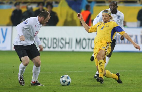 Футбол. Отборочный турнир чемпионата мира-2010: Украина-Англия