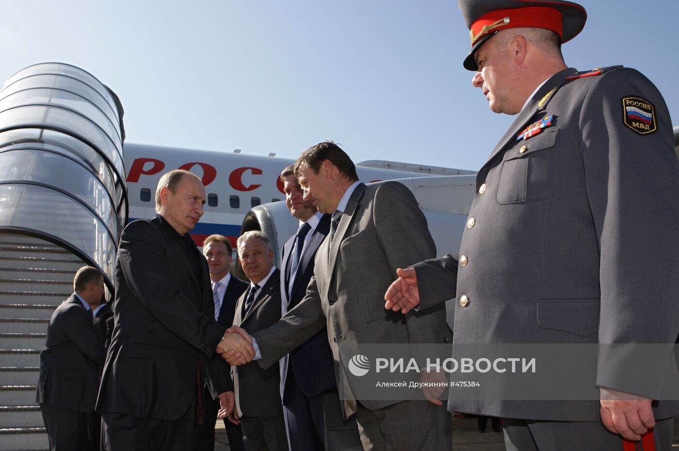 В.Путин прибыл во Владивосток