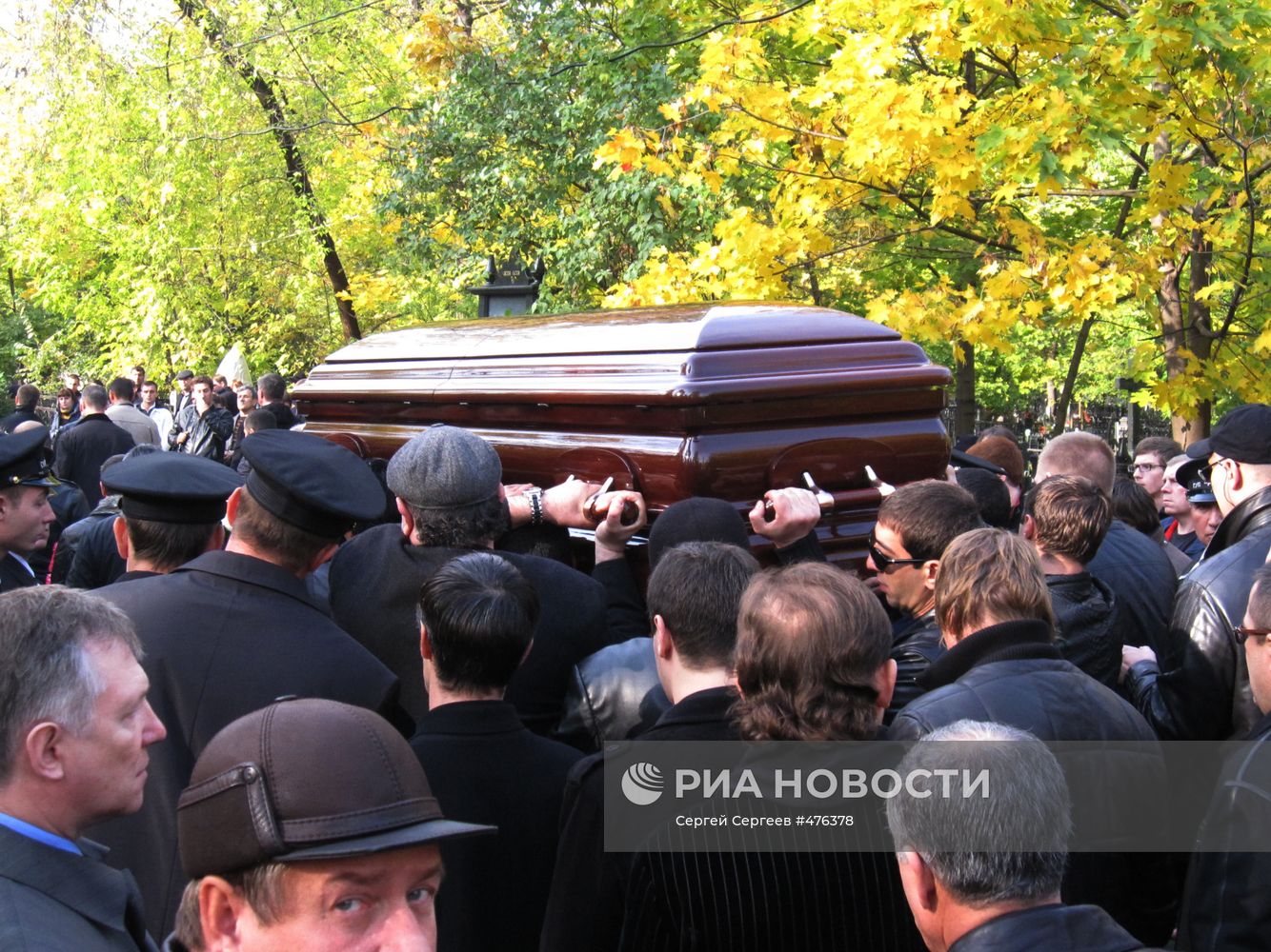 Похороны предпринимателя Вячеслава Иванькова