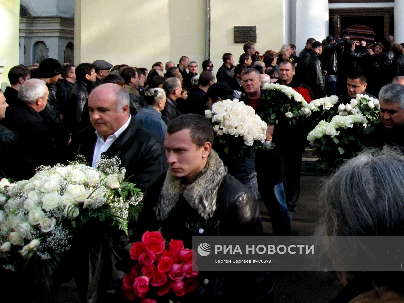 Похороны предпринимателя Вячеслава Иванькова