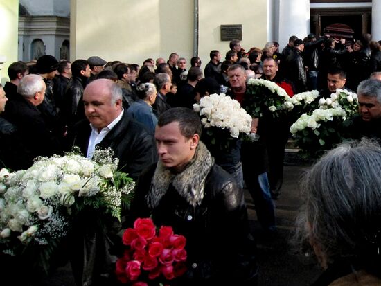 Похороны предпринимателя Вячеслава Иванькова