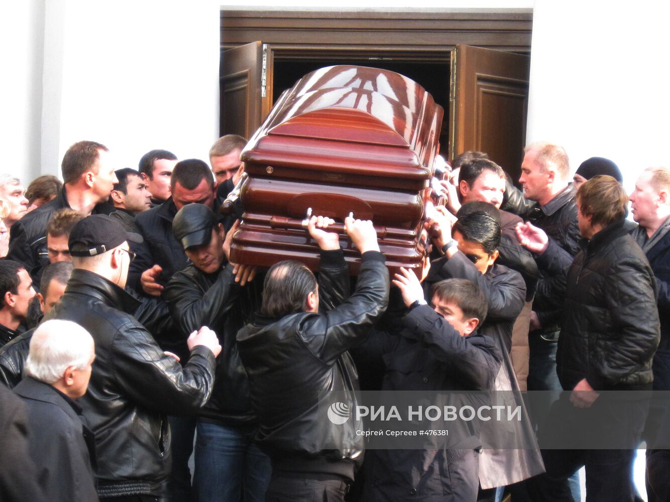 Похороны предпринимателя Вячеслава Иванькова