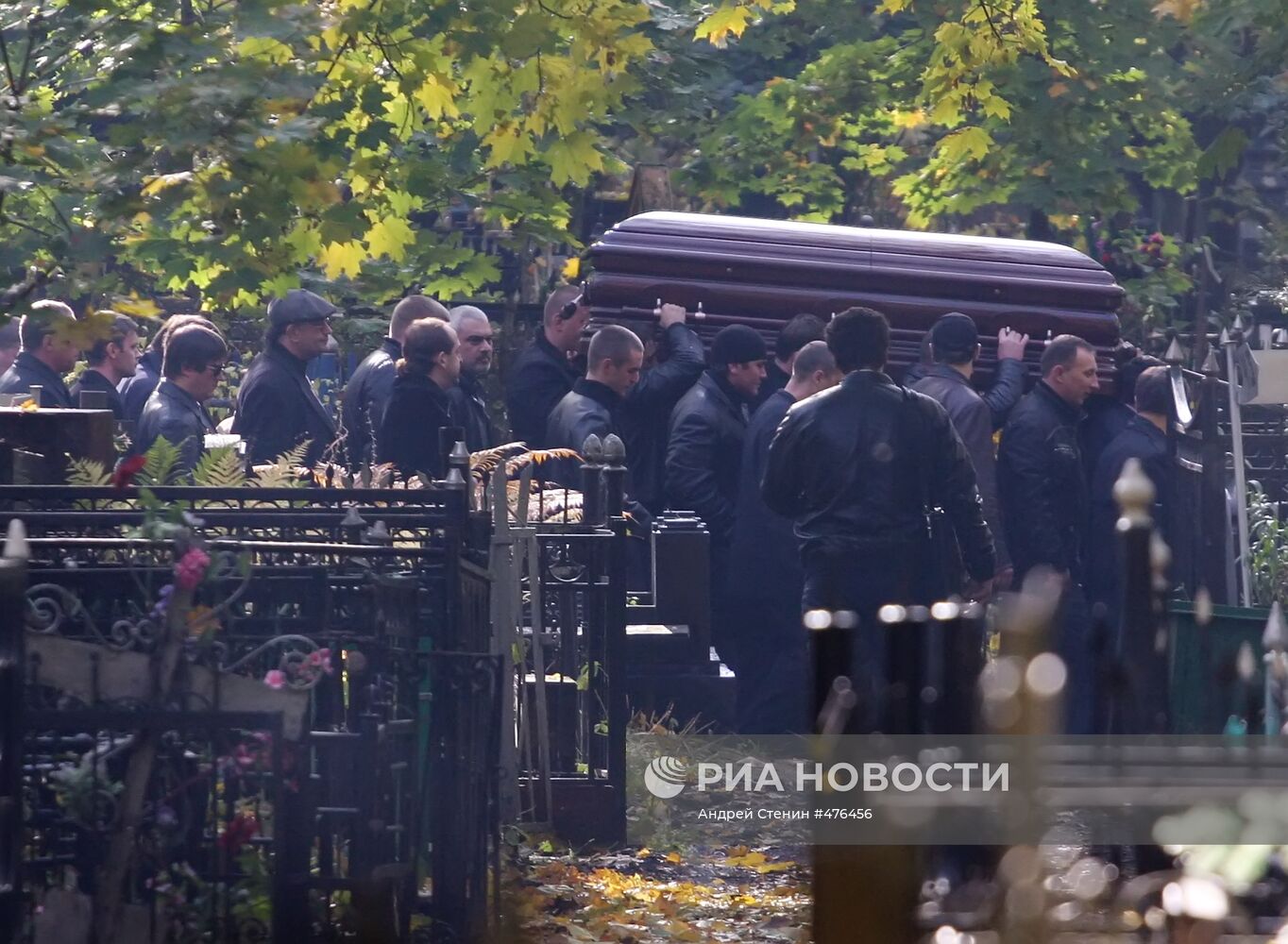 Похороны предпринимателя Вячеслава Иванькова
