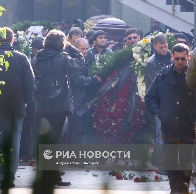 Похороны предпринимателя Вячеслава Иванькова