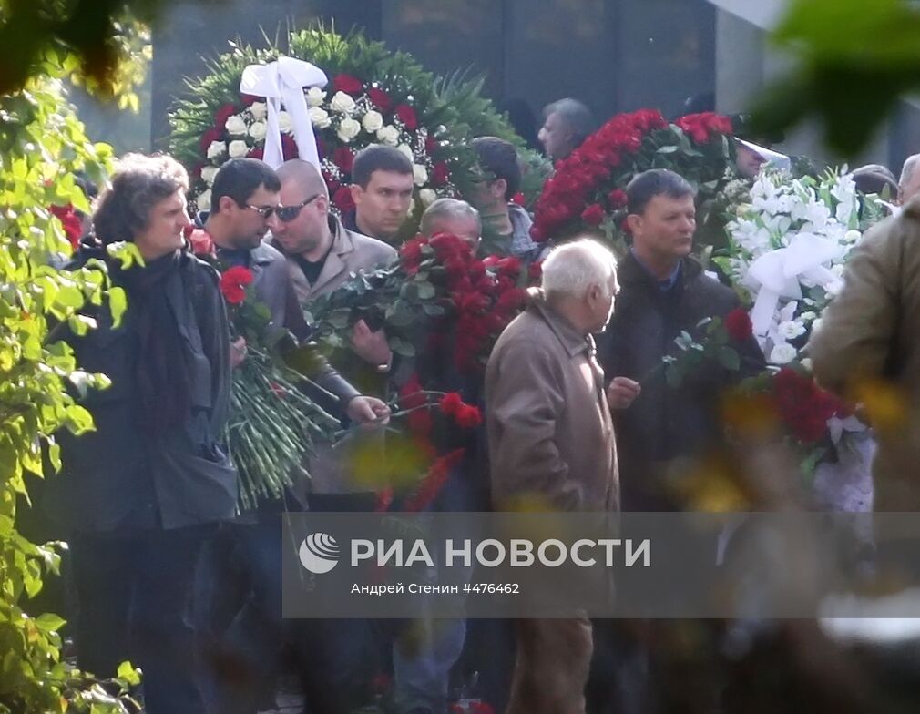 Похороны предпринимателя Вячеслава Иванькова