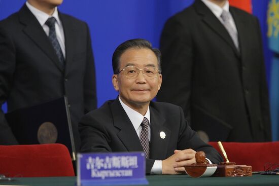 Премьер Госсовета КНР Вэнь Цзябао