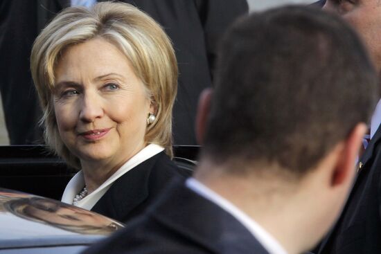 Госсекретарь США Хиллари Клинтон