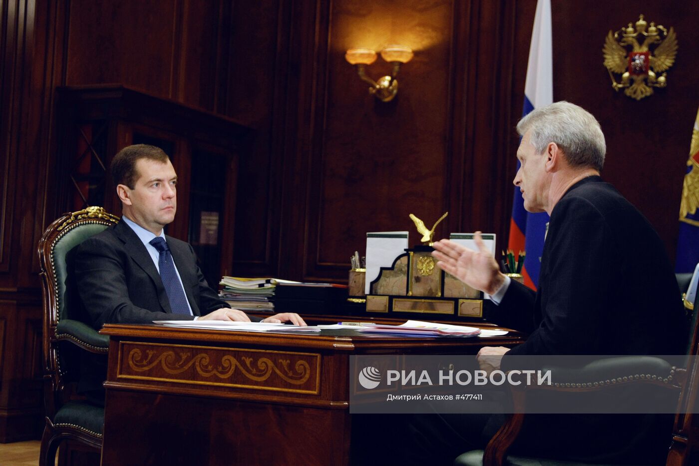 Встреча президента РФ с министром образования и науки РФ