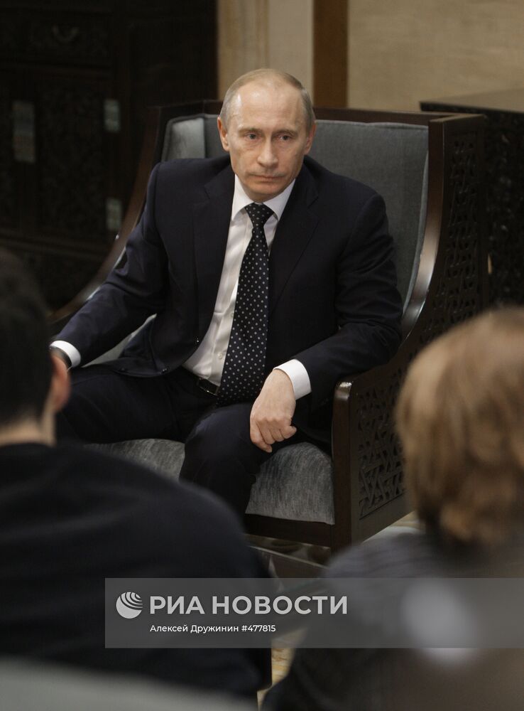 Премьер-министр РФ В.Путин ответил на вопросы журналистов
