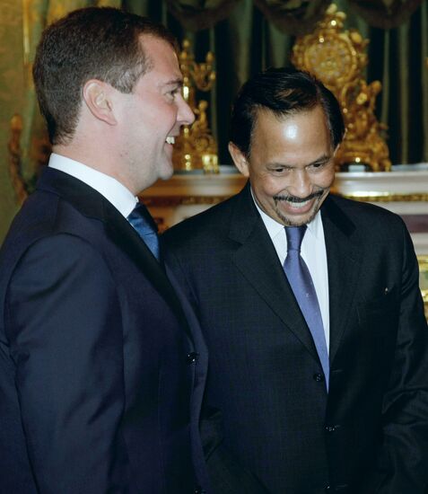 Официальный визит султана Брунея в Россию
