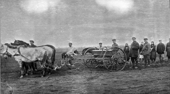 Украинские колхозники