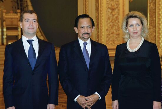 Официальный визит султана Брунея в Россию