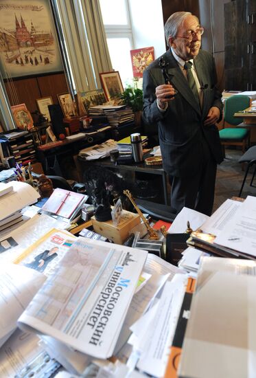 Президент журфака МГУ имени М.В. Ломоносова Ясен Засурский