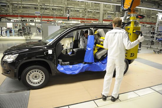 Запуск производства полного цикла на заводе Volkswagen Group Rus