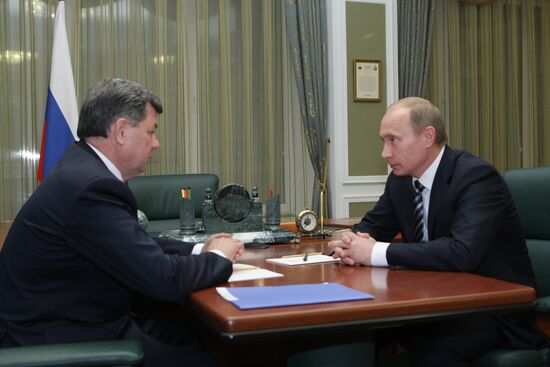 Встреча В. Путина с А. Артамоновым