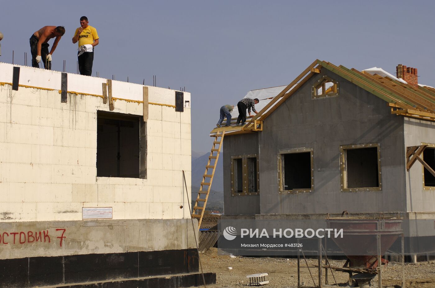 Строительство олимпийских объектов в Сочи