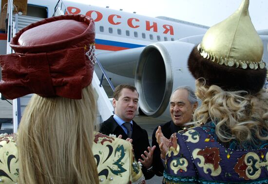 Рабочая поездка президента РФ в Приволжский федеральный округ