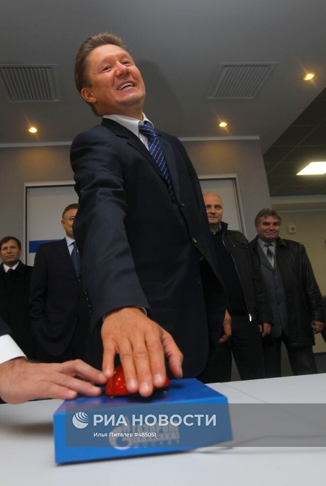 Председатель правления ОАО "Газпром" Алексей Миллер